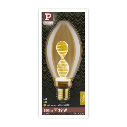 LED Bulb INNER B75 E27/3,5W/230V 1800K - Paulmann 28884