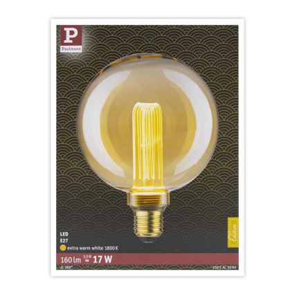 LED Bulb INNER G125 E27/3,5W/230V 1800K - Paulmann 28875