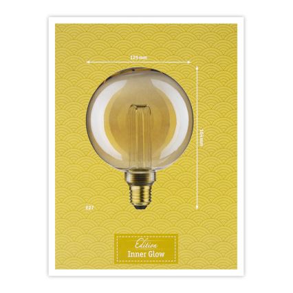 LED Bulb INNER G125 E27/3,5W/230V 1800K - Paulmann 28875