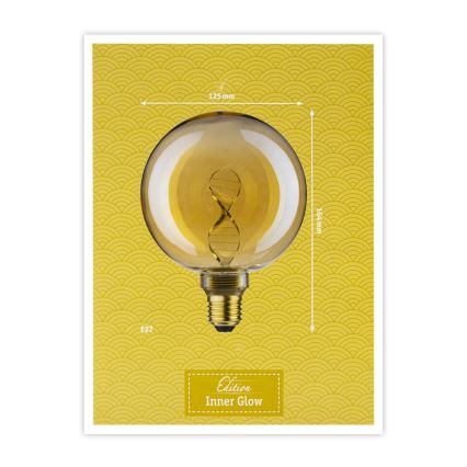 LED Bulb INNER G125 E27/3,5W/230V 1800K - Paulmann 28881