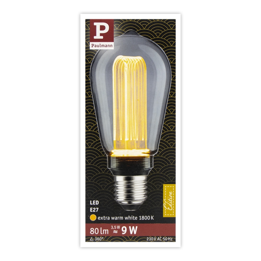 LED Bulb INNER ST64 E27/3,5W/230V 1800K - Paulmann 28880