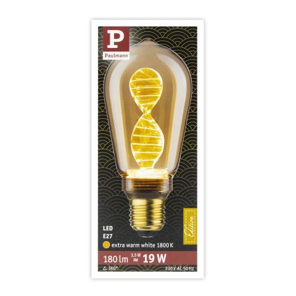LED Bulb INNER ST64 E27/3,5W/230V 1800K - Paulmann 28885