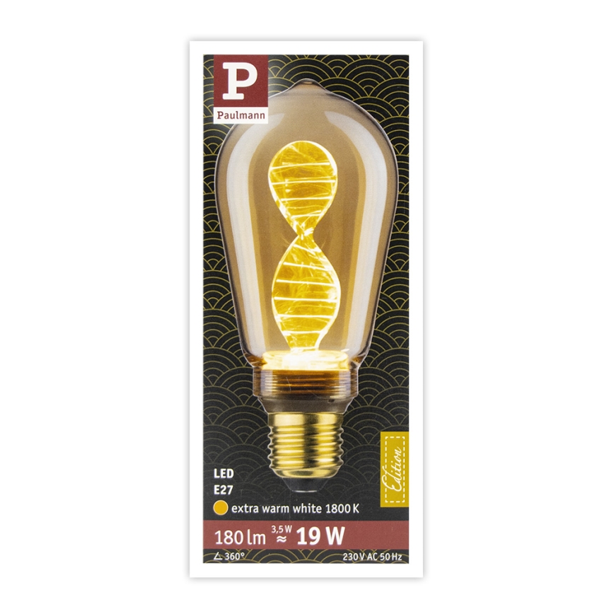 LED Bulb INNER ST64 E27/3,5W/230V 1800K - Paulmann 28885