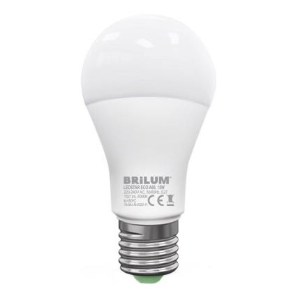 LED Bulb LEDSTAR ECO A60 E27/15W/230V 4000K