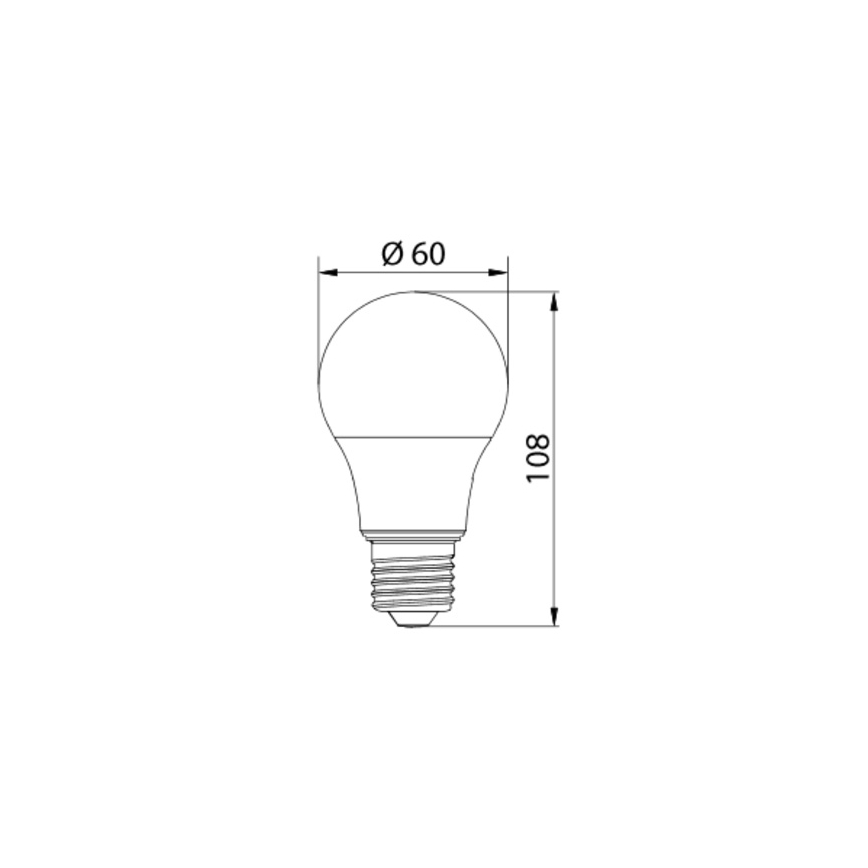LED Bulb LEDSTAR ECO E27/10W/230V 4000K