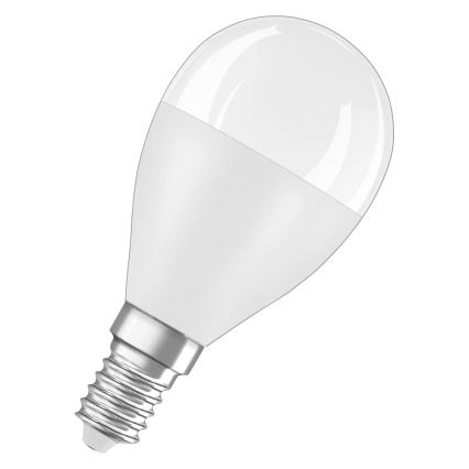 LED bulb made from recycled plastic P45 E14/7,5W/230V 2700K - Osram