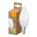 LED Bulb made of recycled plastic B40 E14/4,9W/230V 2700K - Ledvance
