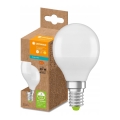 LED Bulb made of recycled plastic P45 E14/4,9W/230V 2700K - Ledvance