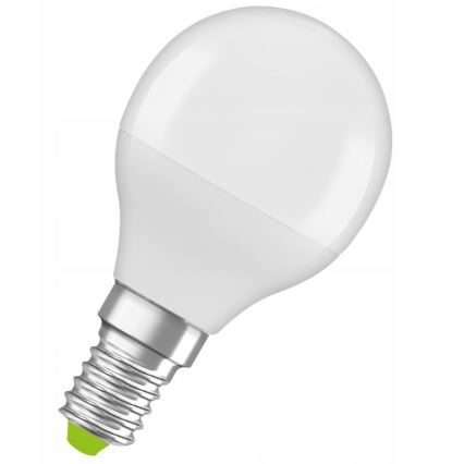 LED Bulb made of recycled plastic P45 E14/4,9W/230V 4000K - Osram