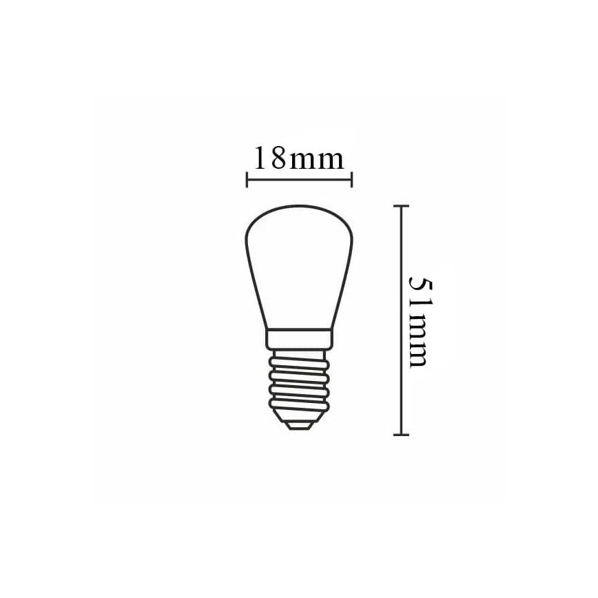 LED Bulb MINI E14/3,5W/230V 4000K