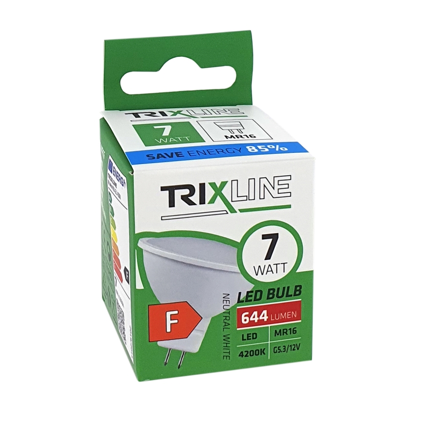 LED Bulb MR16 GU5,3/7W/12V 4200K
