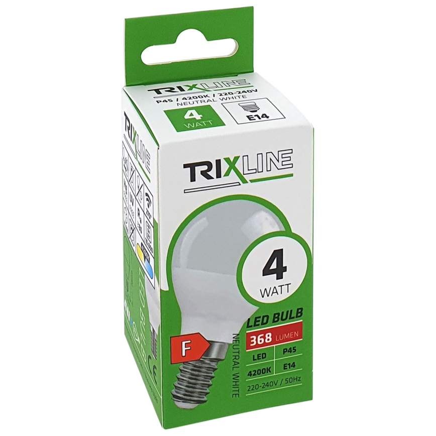 LED Bulb P45 E14/4W/230V 4200K
