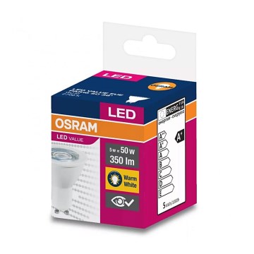 LED Bulb PAR16 GU10/5W/230V 2700K - Osram