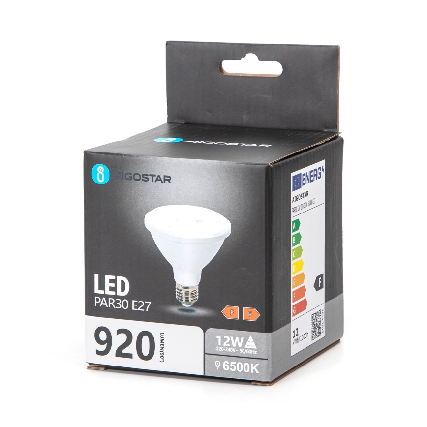LED Bulb PAR30 E27/12W/230V 6500K - Aigostar