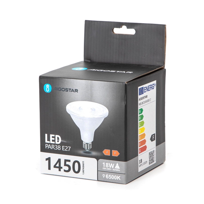 LED Bulb PAR38 E27/18W/230V 6500K - Aigostar