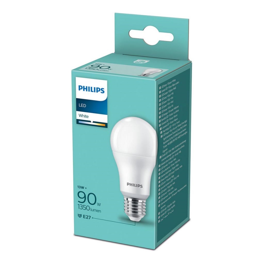 LED Bulb Philips A60 E27/13W/230V 3000K