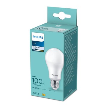 LED Bulb Philips A60 E27/13W/230V 4000K