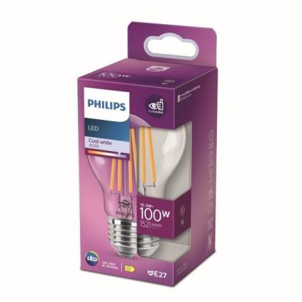 LED Bulb Philips E27/10,5W/230V 4000K