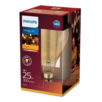 LED bulb Philips E27/5W/230V 2000K - VINTAGE