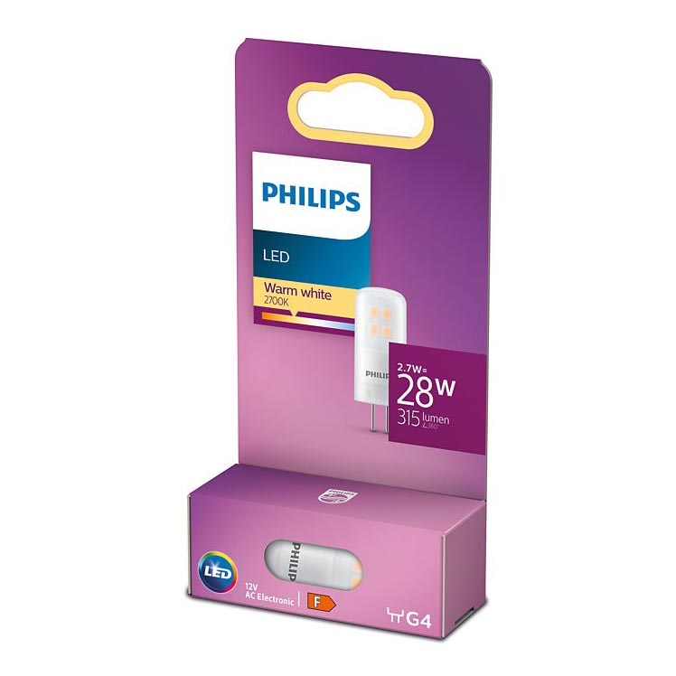 LED bulb Philips G4/2,7W/12V 2700K
