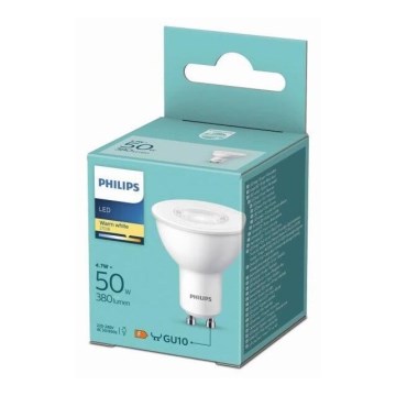 LED Bulb Philips GU10/4,7W/230V 2700K