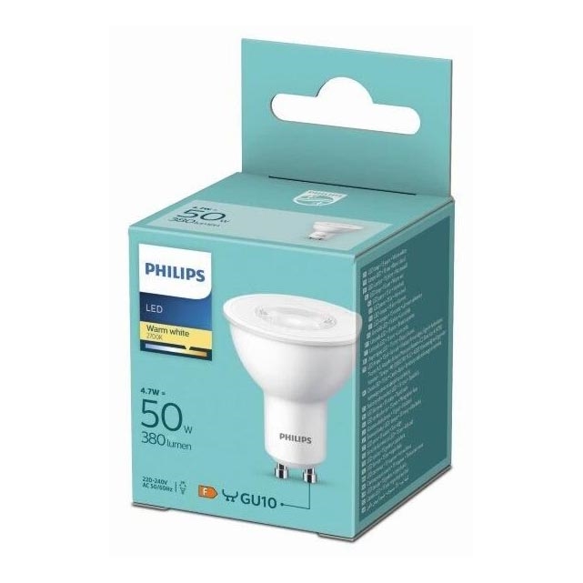 LED Bulb Philips GU10/4,7W/230V 2700K