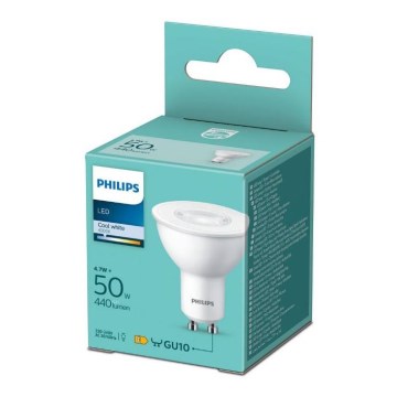 LED Bulb Philips GU10/4,7W/230V 4000K