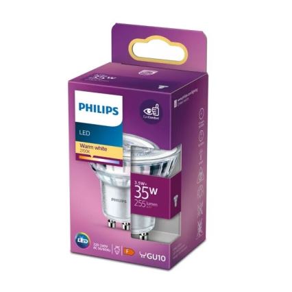 LED Bulb Philips PAR16 GU10/3,5W/230V 2700K