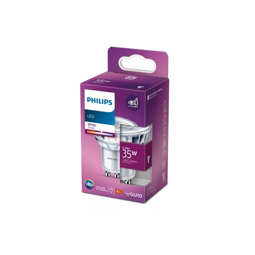 LED Bulb Philips PAR16 GU10/3,5W/230V 3000K