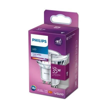 LED Bulb Philips PAR16 GU10/3,5W/230V 4000K