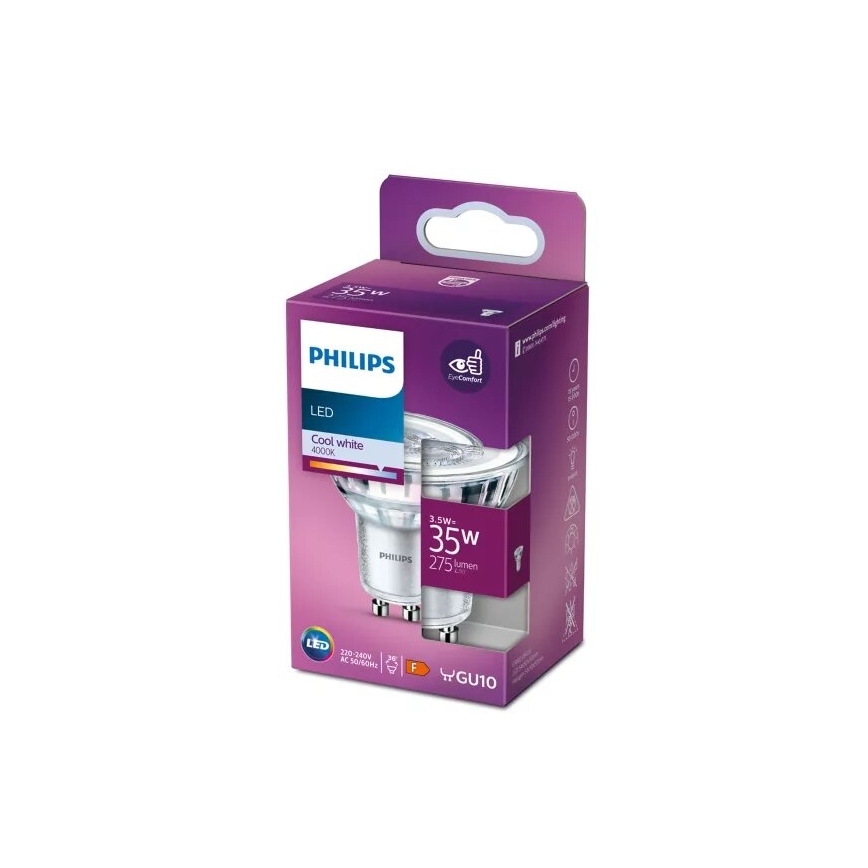 LED Bulb Philips PAR16 GU10/3,5W/230V 4000K