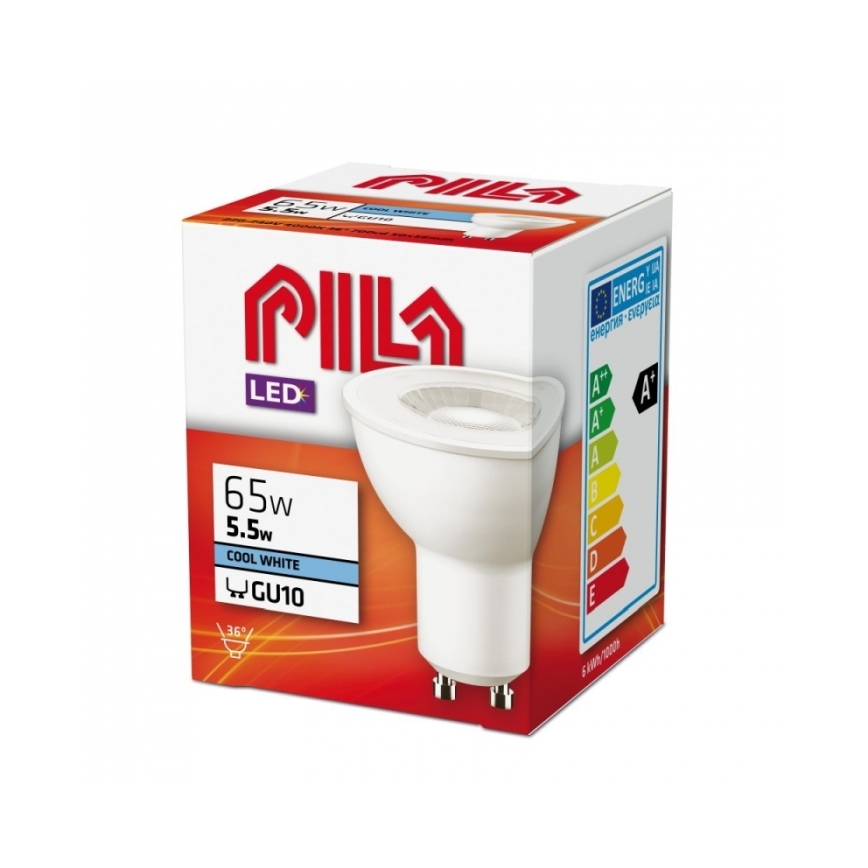 LED Bulb Philips Pila PAR16 GU10/5,5W/230V 4000K