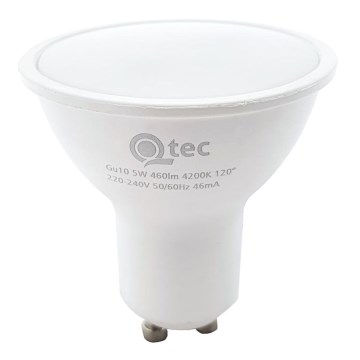 LED Bulb Qtec GU10/5W/230V 4200K