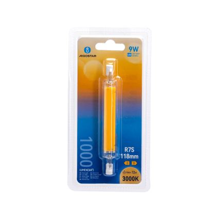 LED Bulb R7s/9W/230V 3000K - Aigostar