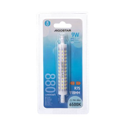 LED Bulb R7S/9W/230V 6500K - Aigostar