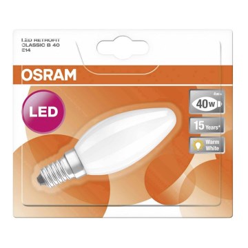 LED Bulb RETROFIT B40 E14/4W/230V 2700K - Osram