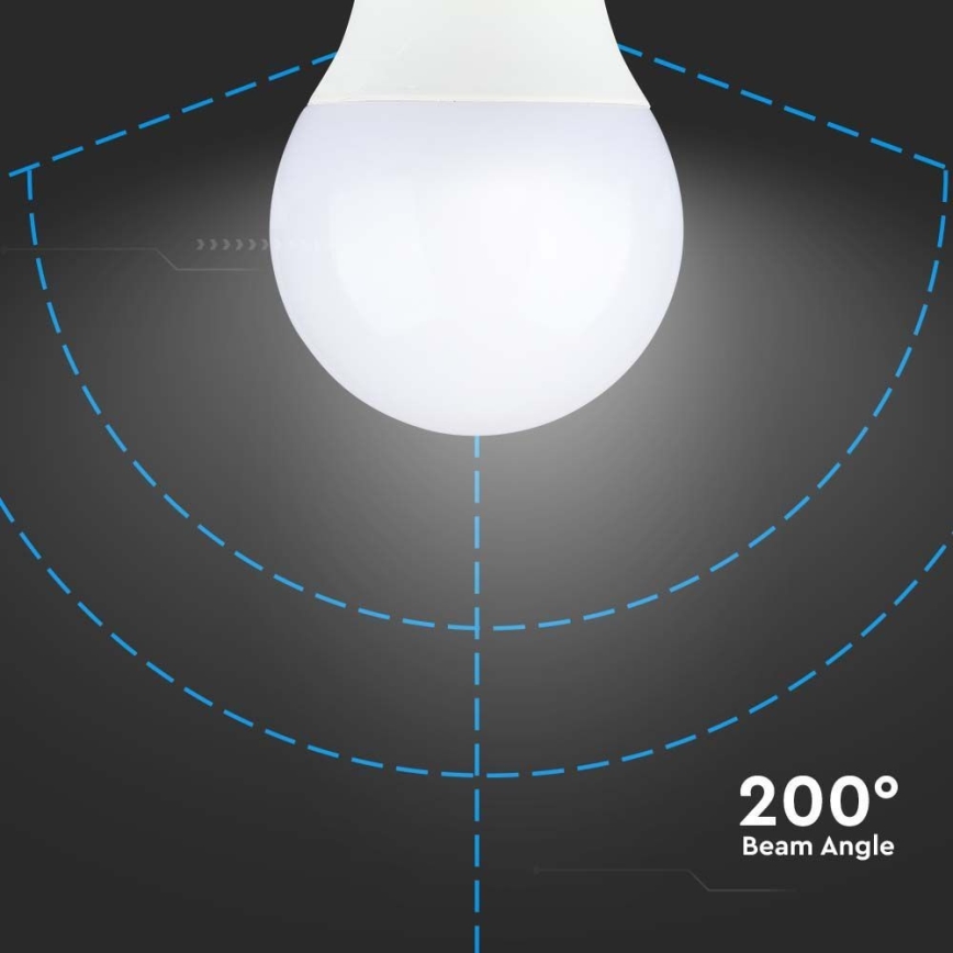 LED Bulb SAMSUNG CHIP A60 E14/8,5W/230V 6500K