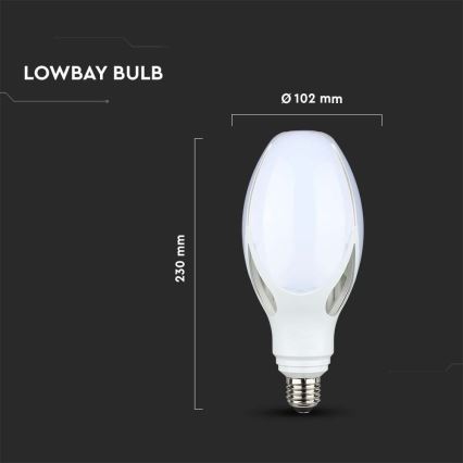 LED Bulb SAMSUNG CHIP E27/36W/230V 6500K