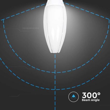 LED Bulb SAMSUNG CHIP E40/60W/230V 4000K