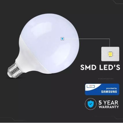 LED Bulb SAMSUNG CHIP G120 E27/18W/230V 6400K
