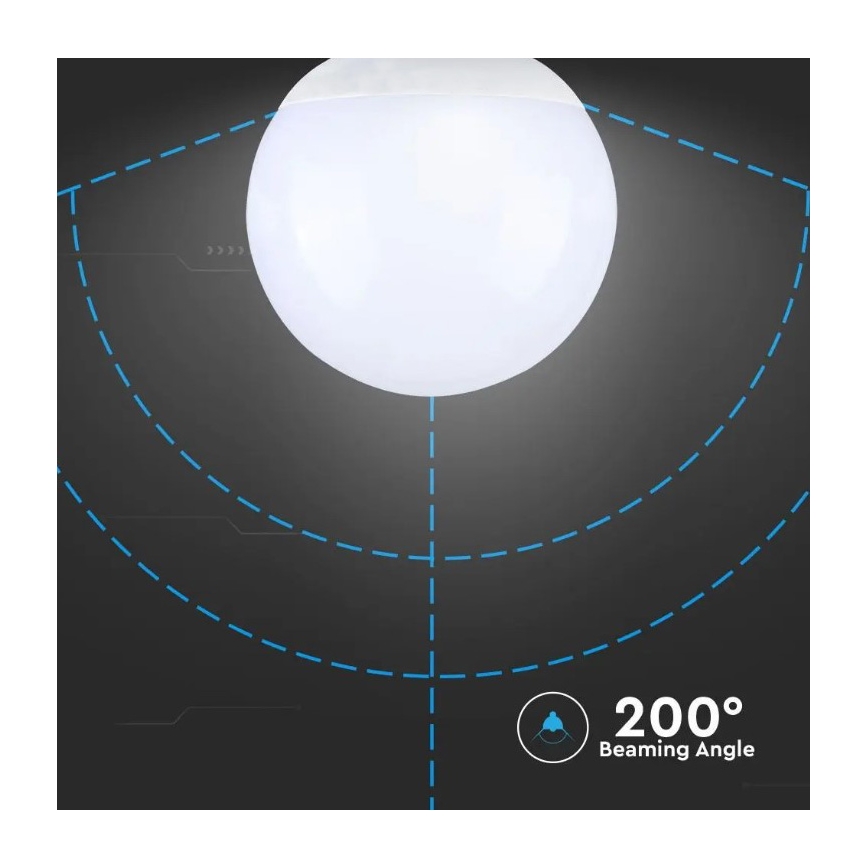LED Bulb SAMSUNG CHIP G120 E27/18W/230V 6400K