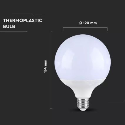 LED Bulb SAMSUNG CHIP G120 E27/18W/230V 6400K
