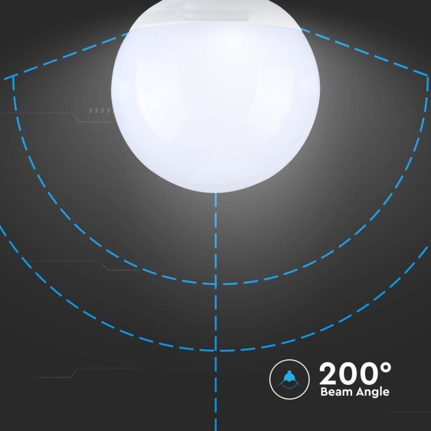 LED Bulb SAMSUNG CHIP G120 E27/22W/230V 4000K