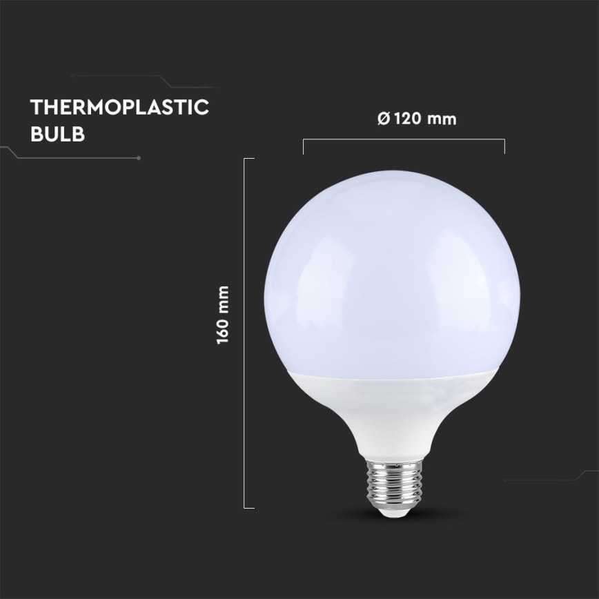 LED Bulb SAMSUNG CHIP G120 E27/22W/230V 4000K