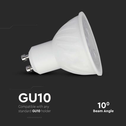 LED Bulb SAMSUNG CHIP GU10/6W/230V 3000K