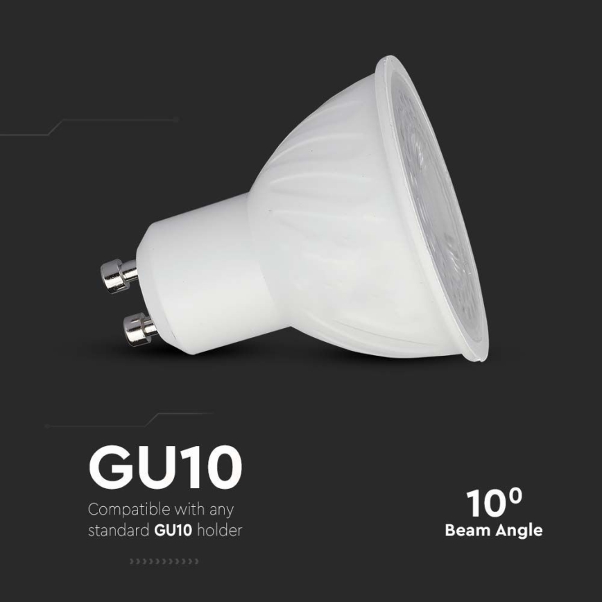 LED Bulb SAMSUNG CHIP GU10/6W/230V 3000K