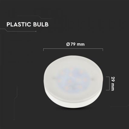 LED Bulb SAMSUNG CHIP GX53/6,4W/230V 3000K