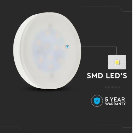 LED Bulb SAMSUNG CHIP GX53/6,4W/230V 4000K