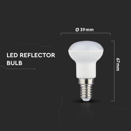 LED Bulb SAMSUNG CHIP R39 E14/2,9W/230V 6500K