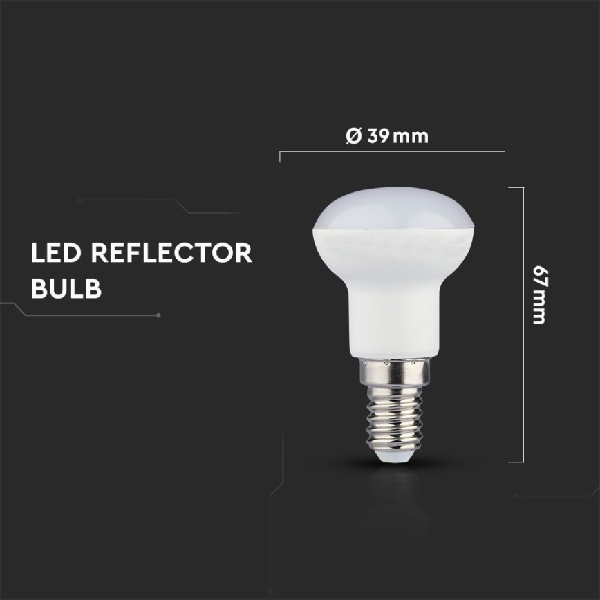 LED Bulb SAMSUNG CHIP R39 E14/2,9W/230V 6500K